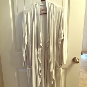 Ugg White wrap cardigan